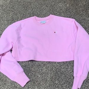 Champion Reverse Weave cropped sweater 💗